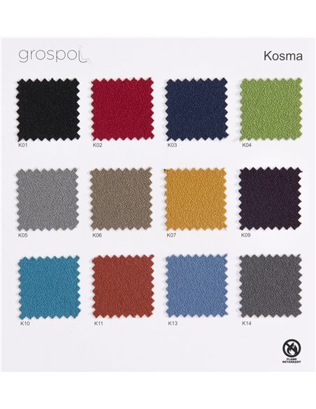 Кресло GROSPOL LEVEL BT HD CHROME для оператора
