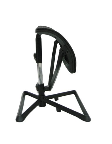 Підставка для ніг COMFORT OTTOMAN BLACK з регулюванням висоти, сітчаста
