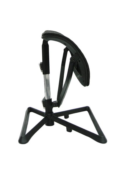 Підставка для ніг COMFORT OTTOMAN BLACK з регулюванням висоти, сітчаста