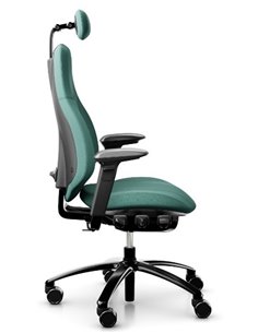 Кресло FLOKK RH MEREO 220 BLACK эргономичное, тканевое (Nexus) 2
