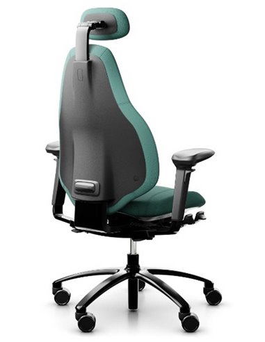 Кресло FLOKK RH MEREO 220 BLACK эргономичное, тканевое (Nexus)