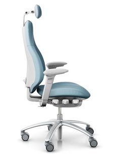 Кресло FLOKK RH MEREO 220 SILVER GREY эргономичное, ткань-шерсть (Patina) 2