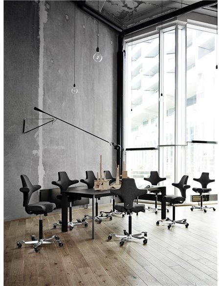 Кресло HAG CAPISCO 8106 BLACK эргономичное