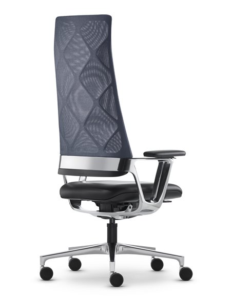 Кресло CONNEX2 для руководителя, с сетчатой спинкой