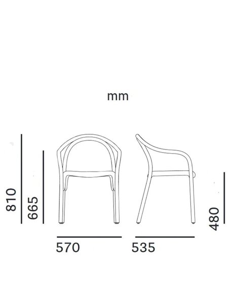 Стул PEDRALI SOUL 3746 OUTDOOR (PA)
