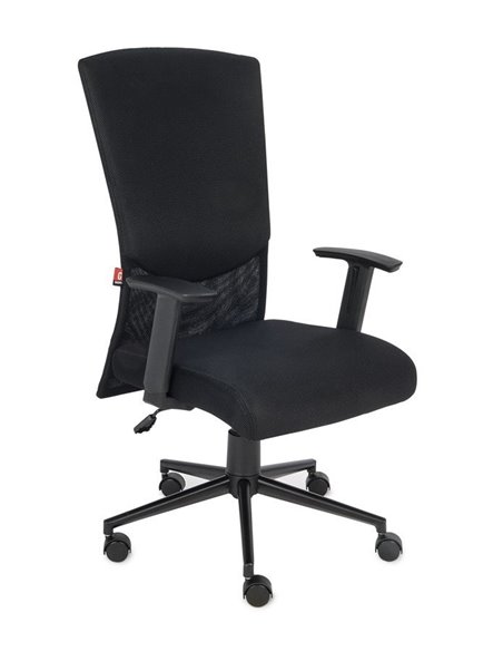 Кресло GROSPOL BASIC BLACK для оператора