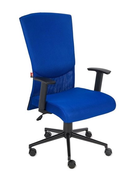 Кресло GROSPOL BASIC BLUE для оператора