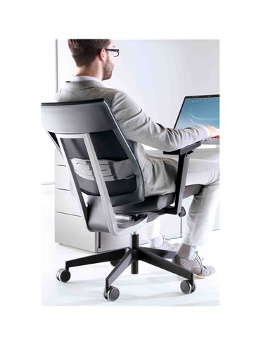 Кресло PROFIM XENON NET (101 SL) для оператора, эргономичное