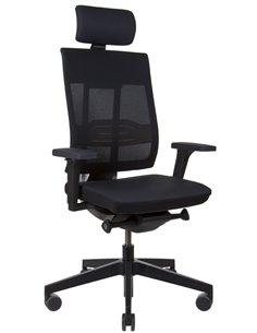 Кресло PROFIM XENON NET (111 SFL P59PU) эргономичное, с подголовником