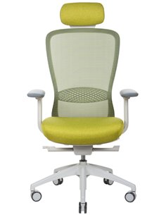 Кресло KRESLALUX IN-POINT (LIGHT GREY + M68002), эргономичное 2
