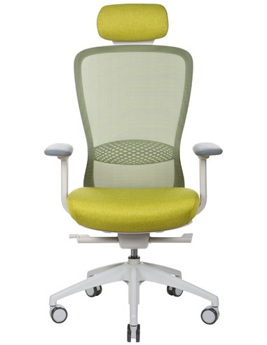 Кресло KRESLALUX IN-POINT (LIGHT GREY + M68002), эргономичное