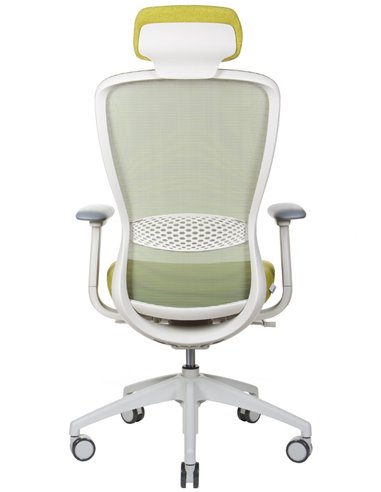 Кресло KRESLALUX IN-POINT (LIGHT GREY + M68002), эргономичное