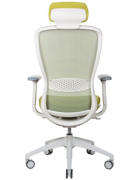 Кресло KRESLALUX IN-POINT (LIGHT GREY + M68002), эргономичное