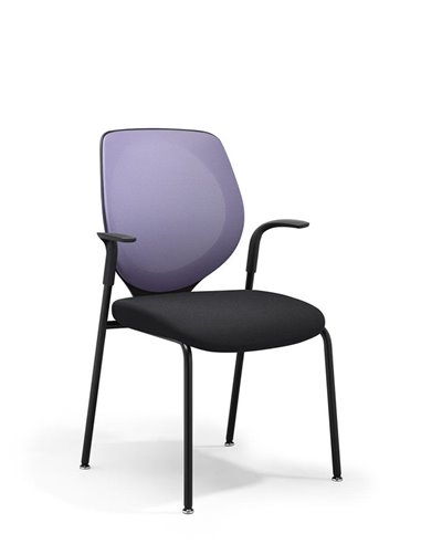 Кресло GIROFLEX 353-7004 BLACK, для посетителей