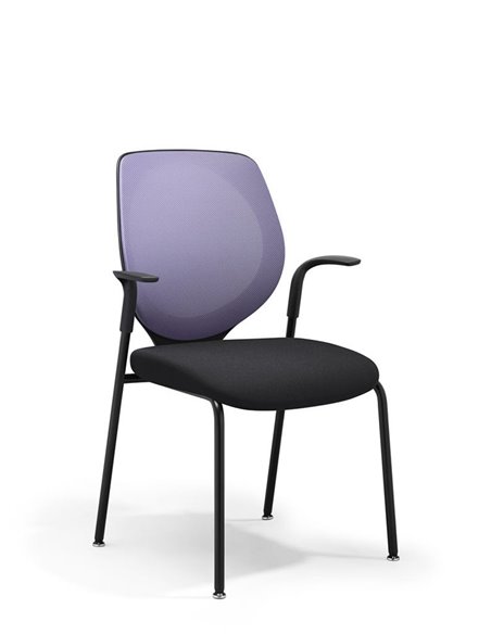 Кресло GIROFLEX 353-7004 BLACK, для посетителей
