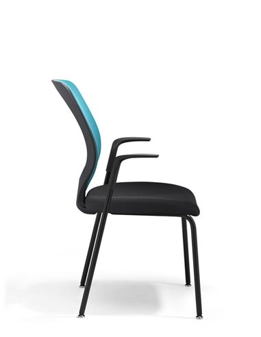 Кресло GIROFLEX 353-7004 BLACK, для посетителей