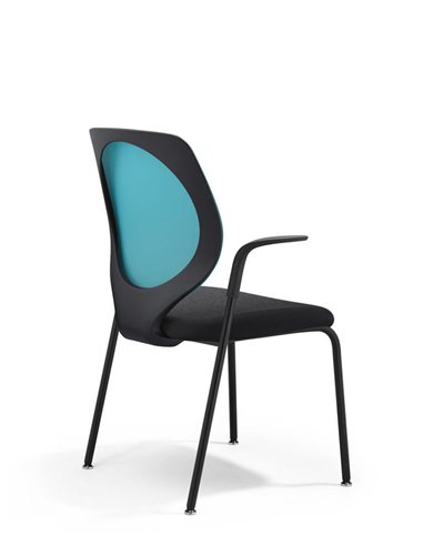 Кресло GIROFLEX 353-7004 BLACK, для посетителей
