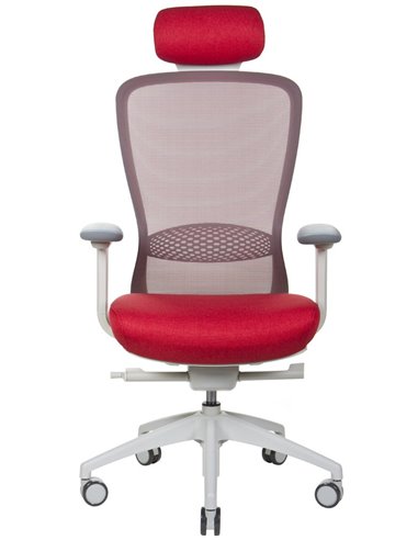 Кресло KRESLALUX IN-POINT (LIGHT GREY + M64019) эргономичное