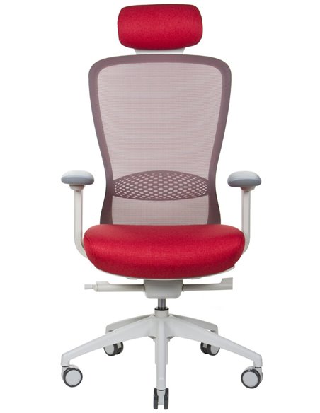 Кресло KRESLALUX IN-POINT (LIGHT GREY + M64019) эргономичное