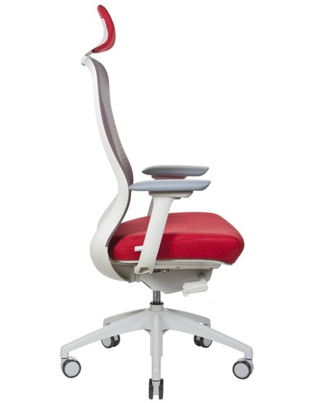 Кресло KRESLALUX IN-POINT (LIGHT GREY + M64019) эргономичное