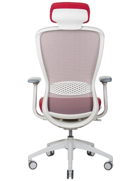 Кресло KRESLALUX IN-POINT (LIGHT GREY + M64019) эргономичное