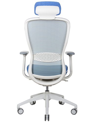 Кресло KRESLALUX IN-POINT (LIGHT GREY + M66009), эргономичное