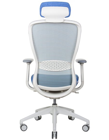 Кресло KRESLALUX IN-POINT (LIGHT GREY + M66009), эргономичное