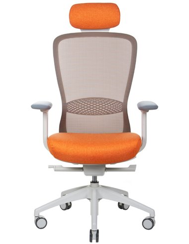 Кресло KRESLALUX IN-POINT (LIGHT GREY + M63013), эргономичное