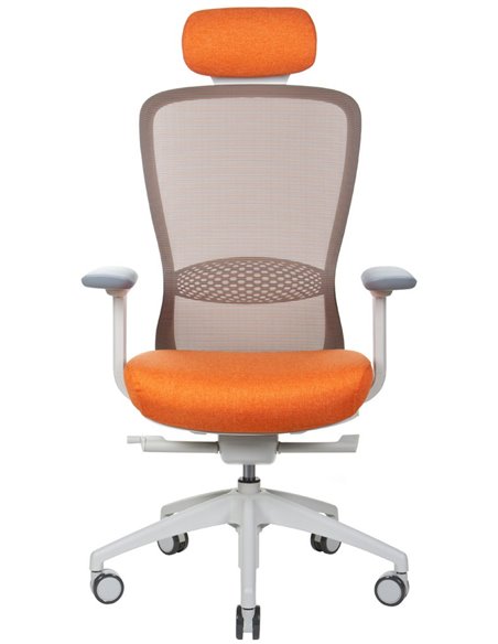 Кресло KRESLALUX IN-POINT (LIGHT GREY + M63013), эргономичное