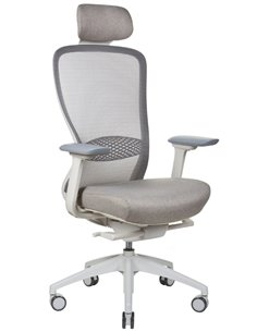 Кресло KRESLALUX IN-POINT (LIGHT GREY + M61002), эргономичное
