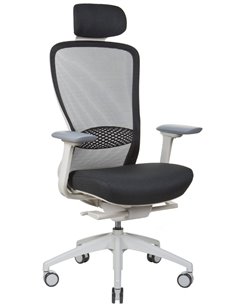 Кресло KRESLALUX IN-POINT (LIGHT GREY + M60999), эргономичное