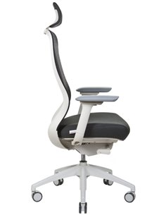 Кресло KRESLALUX IN-POINT (LIGHT GREY + M60999), эргономичное 2