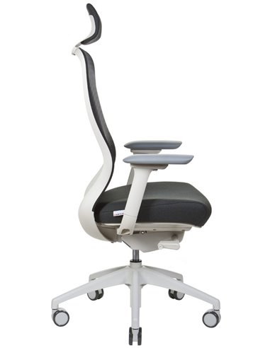 Кресло KRESLALUX IN-POINT (LIGHT GREY + M60999), эргономичное