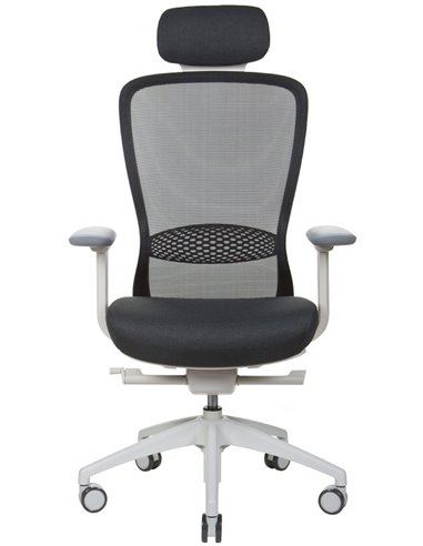 Кресло KRESLALUX IN-POINT (LIGHT GREY + M60999), эргономичное