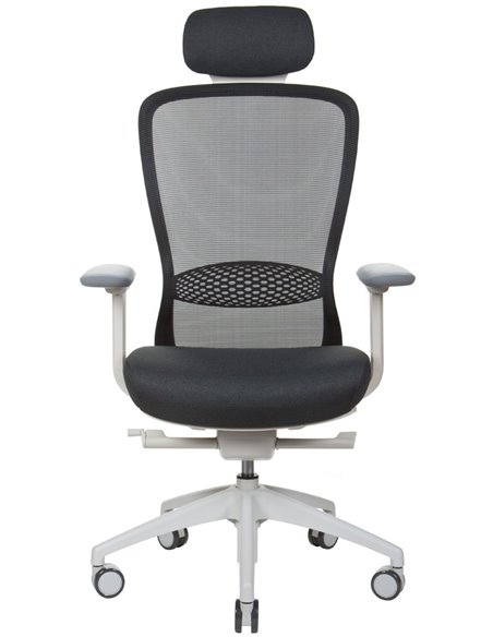 Кресло KRESLALUX IN-POINT (LIGHT GREY + M60999), эргономичное