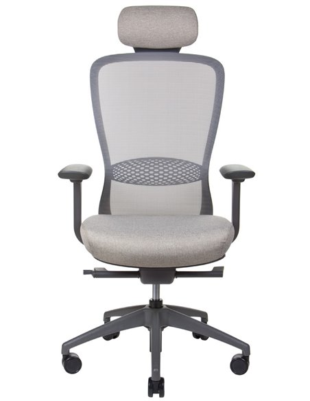 Кресло KRESLALUX IN-POINT (GREY + M61002), эргономичное
