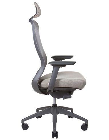 Кресло KRESLALUX IN-POINT (GREY + M61002), эргономичное