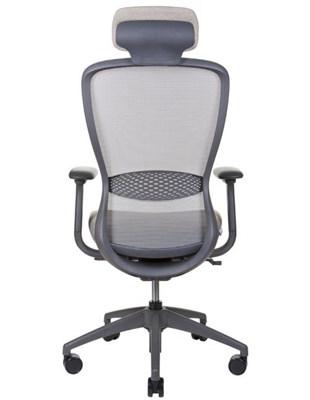 Кресло KRESLALUX IN-POINT (GREY + M61002), эргономичное