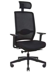 Кресло PROFIM VERIS NET (111 SFL BLACK P51PU), эргономичное