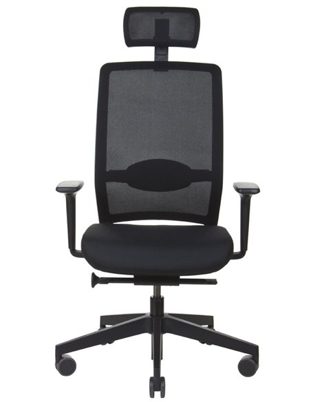 Кресло PROFIM VERIS NET (111 SFL BLACK P51PU), эргономичное