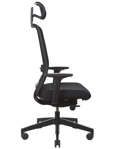 Кресло PROFIM VERIS NET (111 SFL BLACK P54PU), эргономичное