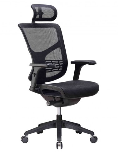 Кресло EXPERT VISTA BLACK (VSM01), эргономичное