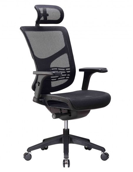 Кресло EXPERT VISTA BLACK (VSM01), эргономичное