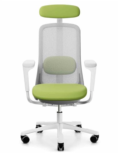 Кресло HAG SOFI 7500 WHITE, для руководителя, эргономичное