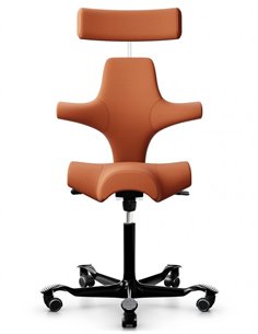 Кресло HAG CAPISCO 8107 BLACK (Select), эргономичное