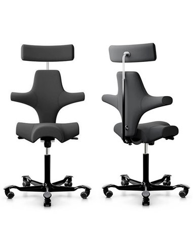 Кресло HAG CAPISCO 8107 BLACK (Paloma), эргономичное