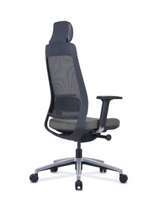 Кресло KRESLALUX FILO-A1 (Black + Grey) эргономичное 2