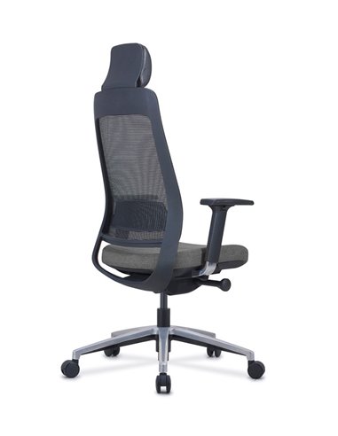 Кресло KRESLALUX FILO-A1 (Black + Grey) эргономичное
