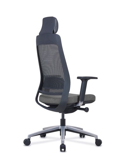 Кресло KRESLALUX FILO-A1 (Black + Grey) эргономичное