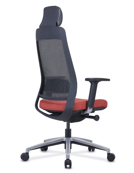Кресло KRESLALUX FILO-A1 (Black + Jacinth) эргономичное